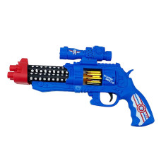 Пістолет музичний капітан Америка в кульку 34*20 см A907