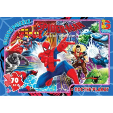 Пазли ТМ G-Toys із серії "Людина-павук", 70 ел SM904