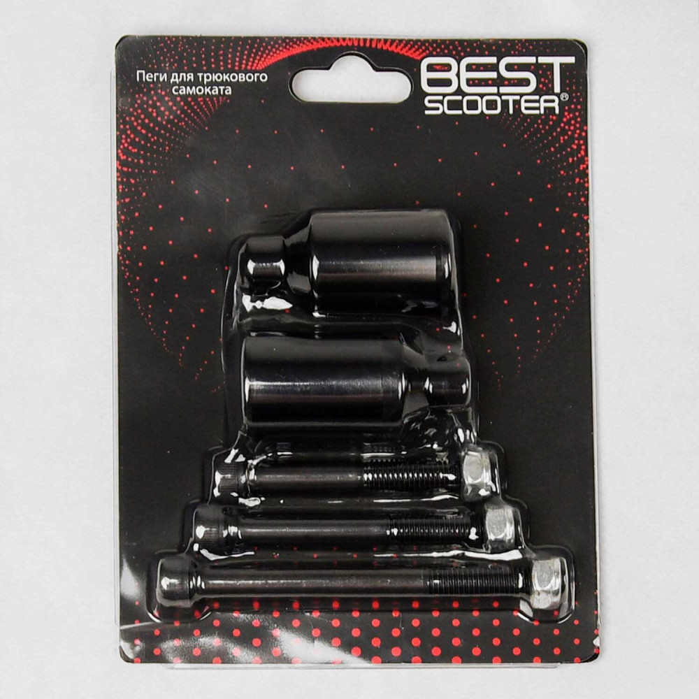 Самокат трюковий Т-40565 Best Scooter "Warrior", HIC-система, ПЕГІ, алюмінієвий диск та дека, колеса PU, d=120мм, ширина керма 58 см