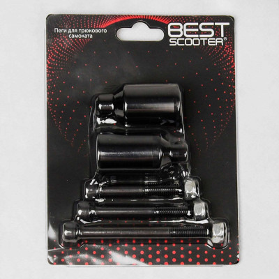 Самокат трюковий Т-40565 Best Scooter "Warrior", HIC-система, ПЕГІ, алюмінієвий диск та дека, колеса PU, d=120мм, ширина керма 58 см