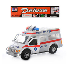 Машинка 34766B (48шт) інер-я, швидка допомога, в кульку, 26-19-10см