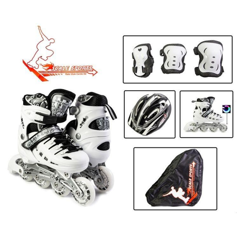 Комплект Scale Sports White, ролики розмір 29-33