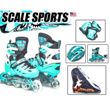 Комплект Scale Sports Mint ролики розмір 29-33