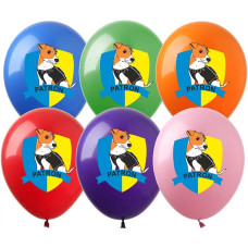 Латексна кулька Арт-SHOW "Пес патрон" пастель 12' (1 ст 5 кольорів)