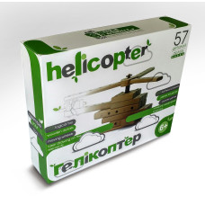 Конструктор з дерева "ГЕЛІКОПТЕР" (6шт)  гофрокартон