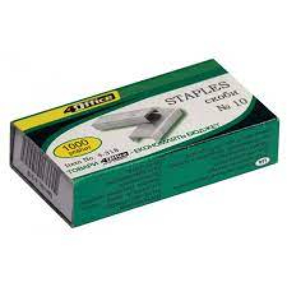 скоби д/степлеру, 10, 1000шт., 4-318, 4OFFICE