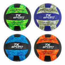 М`яч волейбольний M 48554 (60) "TK Sport" 3 види, матеріал м`який PVC, вага 280-300 грамів, розмір №5