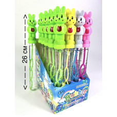 Мильні бульбашки ML2021 (288шт) меч Панда, 24 шт в дисплее,