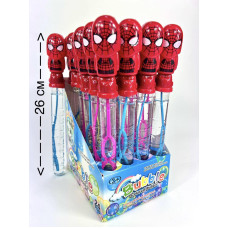 Мильні бульбашки ML2023 (288шт) меч Людина Павук 24 шт в дисплее,