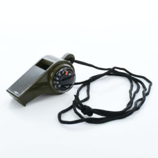 Свисток MS 3706 (100шт)6см, 3в1, на шнурку, в пакеті