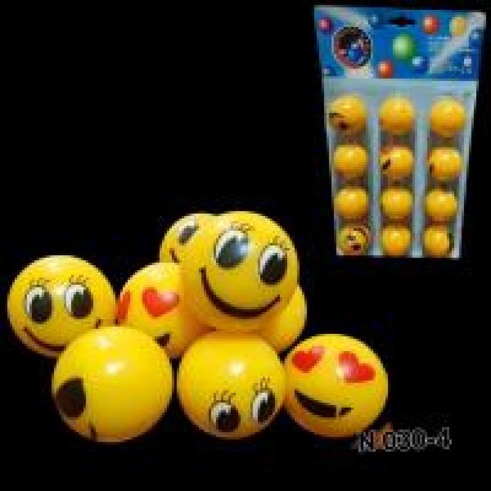 Пригуни Смайлик жовтий 4,5см ЦІна за штуку на листі 12 листі/