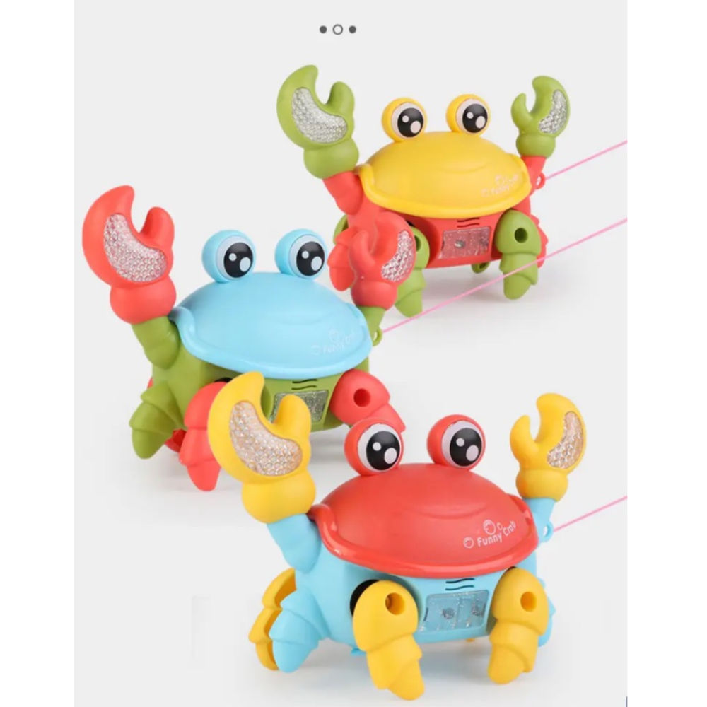 Краб в кульку заводний SA1121