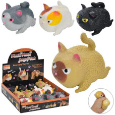 Фігурка X575 (96шт) 8см, тварина, антистрес, 12шт в дисплеї, 28-24-6см