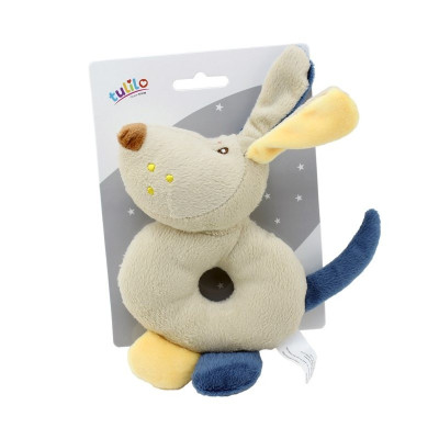 Брязкальце плюшеве Песик (18х11 см) 11/4986