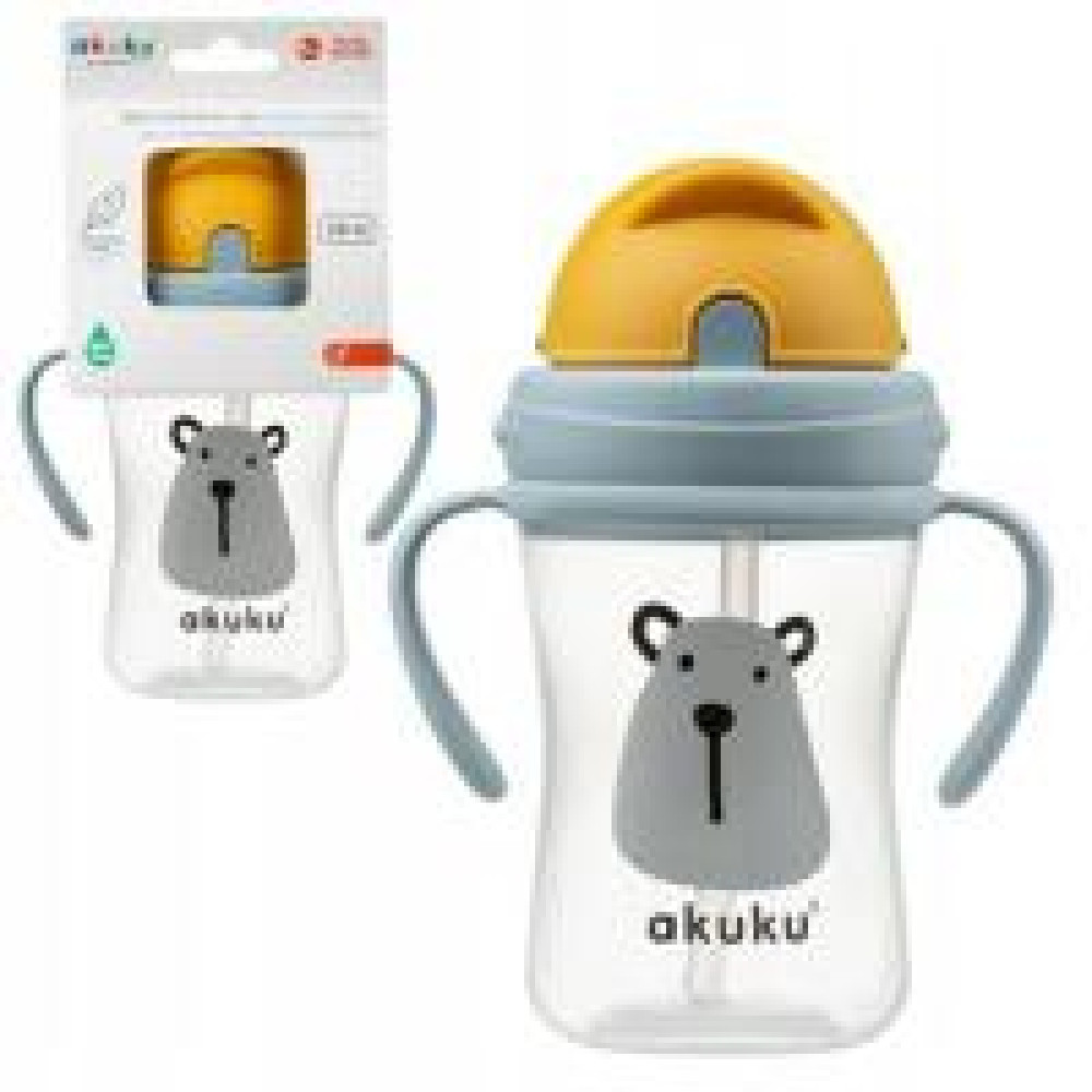 Поїльник з трубочкою 300 мл Ведмедик А0203