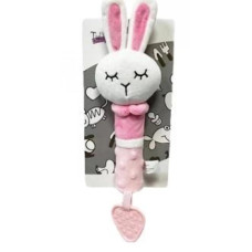 Брязкальце-пищалка з прорізувачем Зайчик 9240