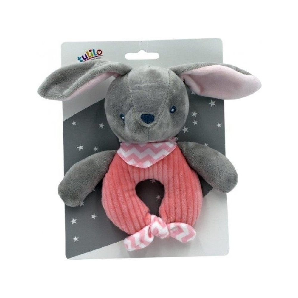 Брязкальце Кролик рожевий 9123