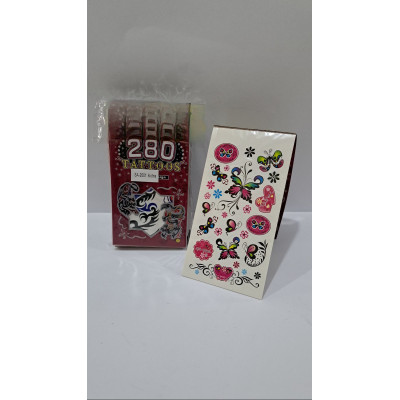 Набір для тату Квіточки SA2001