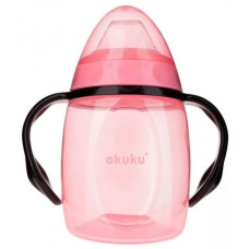 Поїльник-непроливайка з силіконовим носиком та ручками 6+ 280 мл A0429