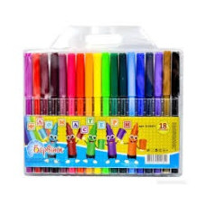 фломастери "Смайли" , 18 кол., 5-103/1, БАРВ