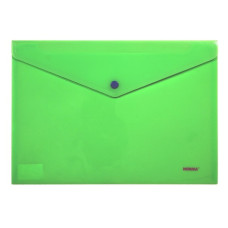 папка з кнопкою, А4, РР 160мкн "Pastel", зелен.,5102-04 , NORMA