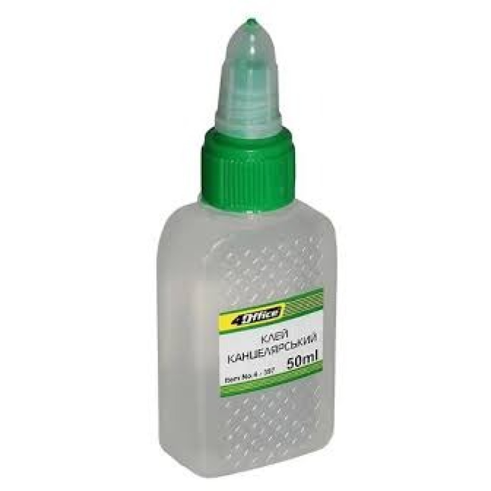 клей силiкатний, 50мл, 4-336, 4OFFICE