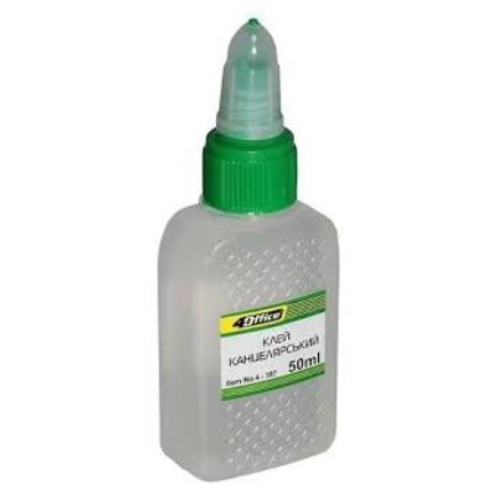 клей силiкатний, 50мл, 4-336, 4OFFICE