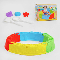 Пісочниця "Замок" 06-306 "Pilsan", діаметр 88 см, в коробці