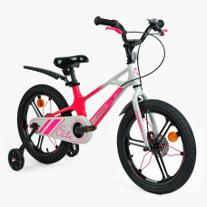 Велосипед 18" дюймів 2-х колісний Corso «Elite» ELT-18091 (1) МАГНІЄВА РАМА, ЛИТІ ДИСКИ, ДИСКОВІ ГАЛЬМА, зібран на 75%