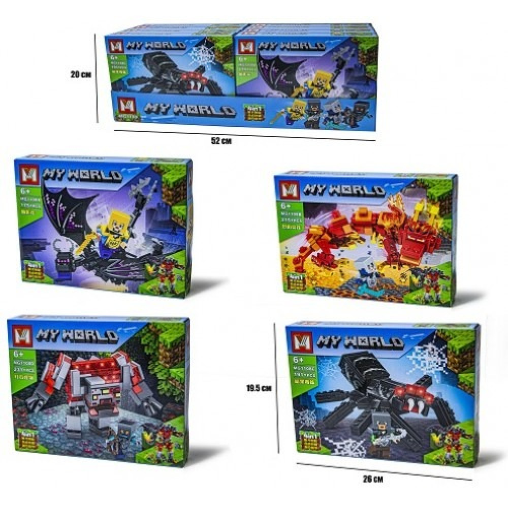 КОНСТРУКТОР MINECRAFT MG1108