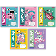 Зошит шкільний А5/24 кл 1B Follow me 767276