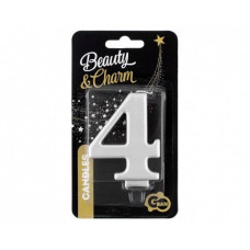 Свічки цифри "0/1/2/3/4/5/6/7/8/9", Galaxy, 8 см, в асортименті