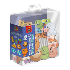 Гра розвиваюча Vladi Toys магнітна. Диво-математика. Цифри та фігури. VT5411-19