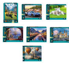 Пазли 1000 ел. с.13 (10)C1000-13-01,02,03,04...10