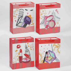 Пакет подарунковий С 49705, великий (31×12×42 см), 4 види