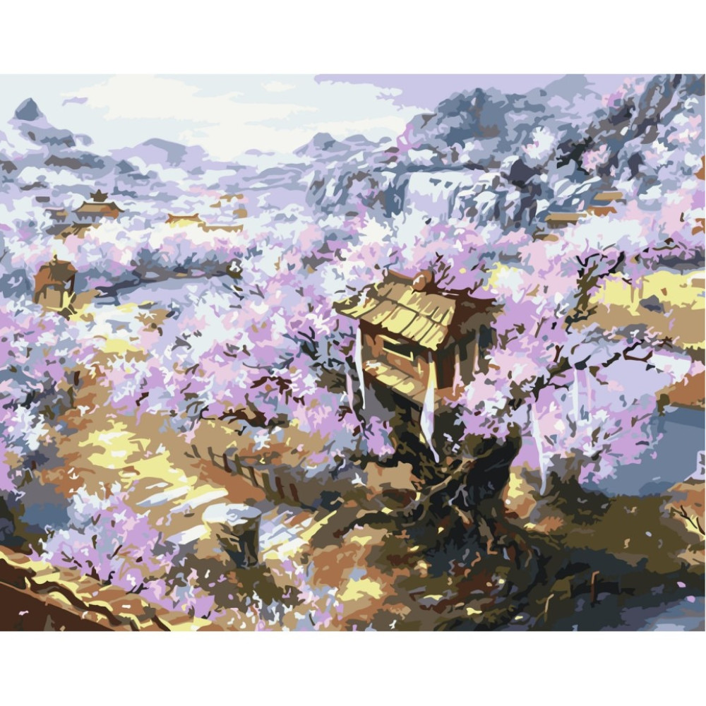 Набір для розпису "Прекрасна буденність" 40×50 см 10501-AC