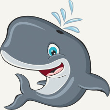 Набір для розпису "Кит" 30×30 см 15031-AC