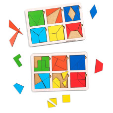 Квадрати Нікітіна 2 рівень (230x160x12 мм) ПСД206