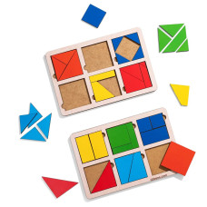 Квадрати Нікітіна 1 рівень (230x160x12 мм) ПСД205