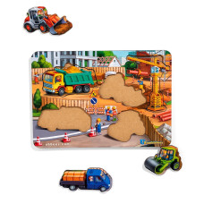 Вкладиш маленький: Будівництво - 3 (230x160x6 мм) PCD147