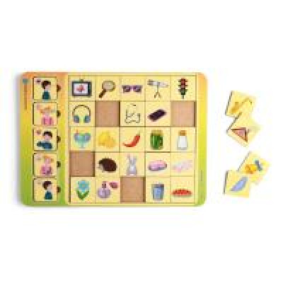 Асоціації "Органи чуття" (320x230x6 мм) PCD208