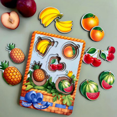 Вкладиші більш-менш "Кошик із фруктами - 1" (230x160x12 мм) PCF044