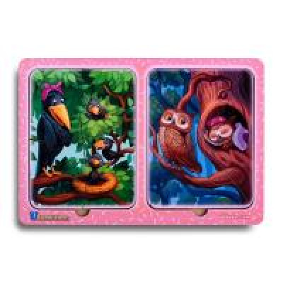 Пазли в рамці "Ворони та сови" (230x160x6 мм) PCD187