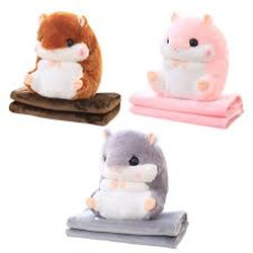 Хомяк із пледом 38см110х160см EL-2117-23