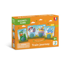 Магнітна гра «Подорож потягом»