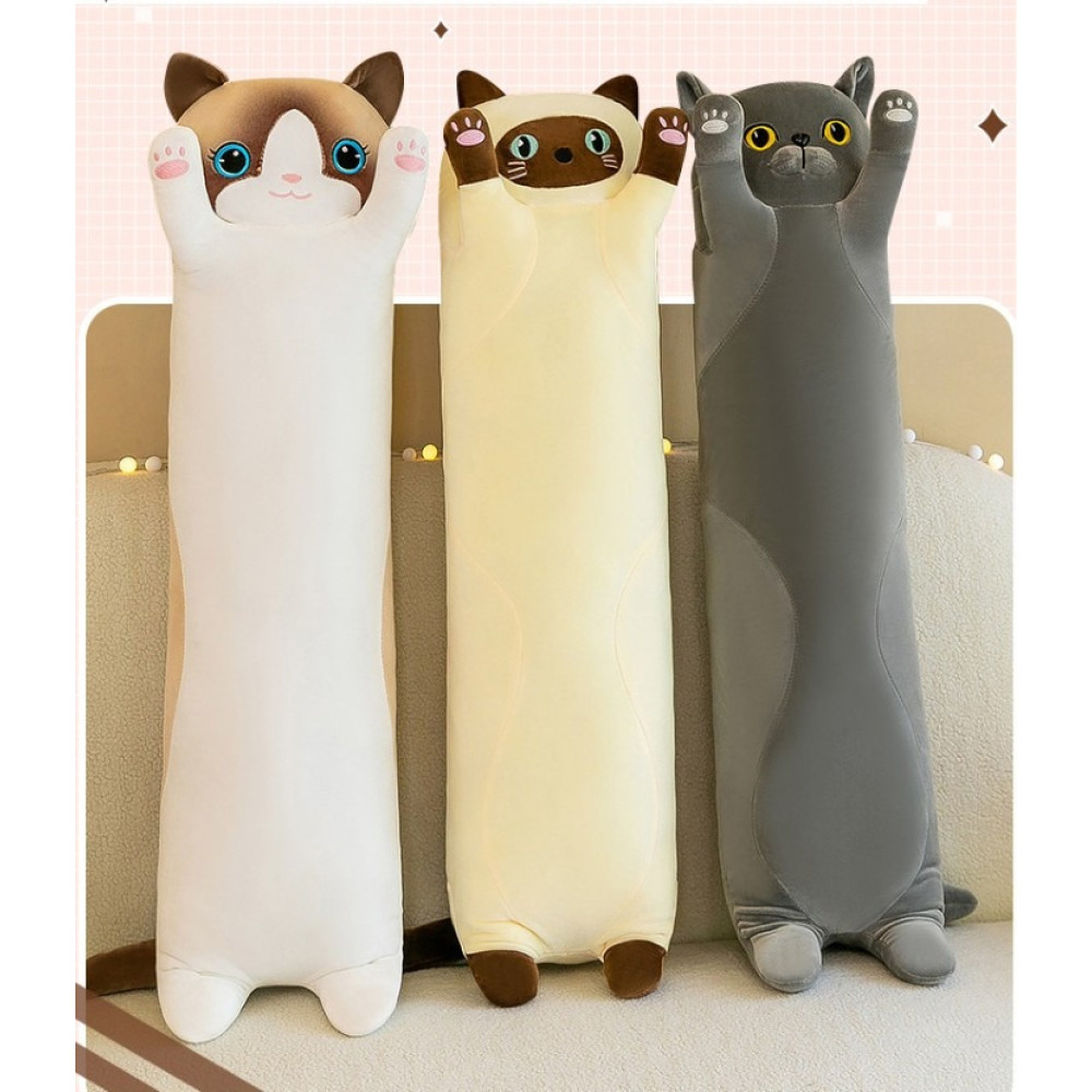 М'яка Іграшка Кіт Батон Cіамський 90cм