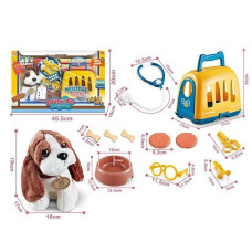 Собачка 906-1 (18) переноска, миска з їжею, інструменти ветеринара, в коробці