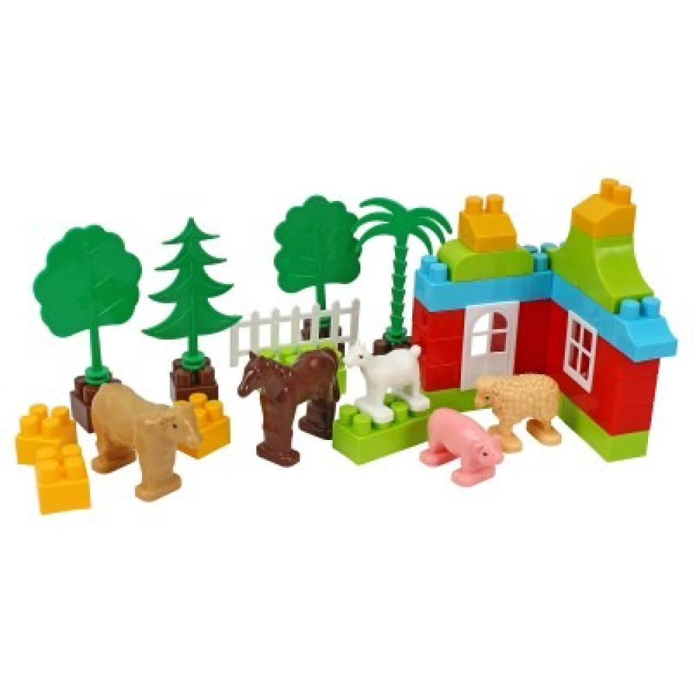 Конструктор ТехноК", арт.0341 в кульочку, 45ел