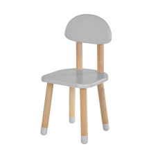 Стільчик ARINWOOD Комбі Класік Сірий 04-5C1GRAY