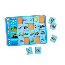 Сортер: Асоціації - види транспорту 320x230x6 мм.